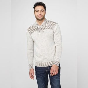 NEW Guess Sweater‎ Mens XS Gray Knit Pullover Casual Adult